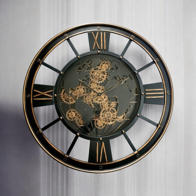 Edolia Metal Wall Clock