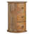 3 Drawer Solid Wood Bedside Table