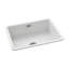 Abode Designs Sandon 460mm W Single Bowl Ceramic Kitchen Sink