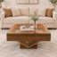 Table basse à motif de diamants broyés-1449884206