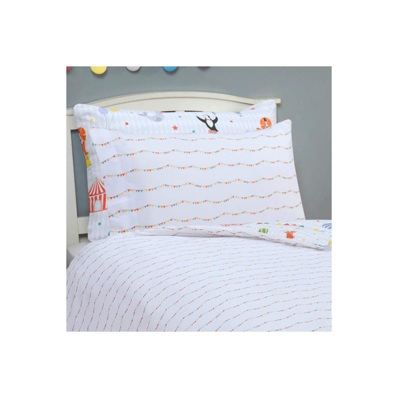 Connelly Polyester Animal Print Duvet Cover Set with Pillowcases