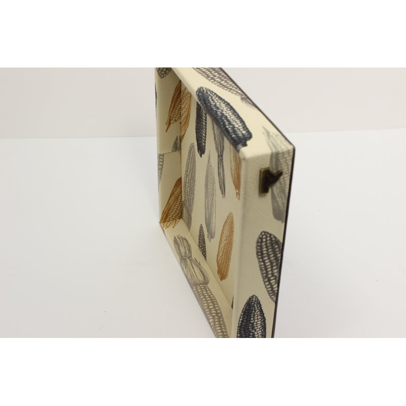 Beige Cornfield Small Decor Tray