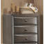 Commode de style transitionnel 1pc Poignées ovales à 5 tiroirs-1370310321
