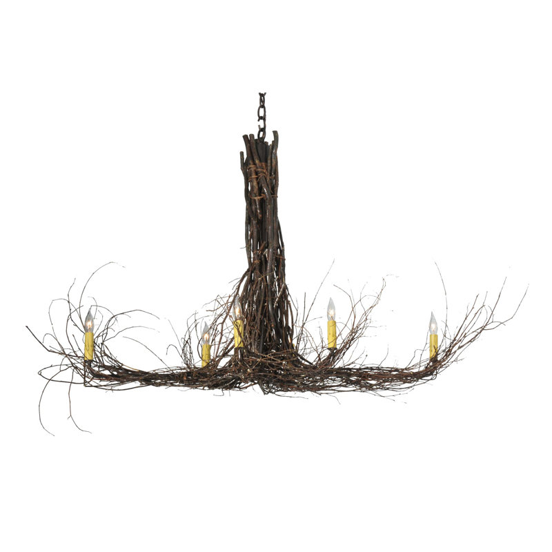 Twigs 6 - Light Chandelier