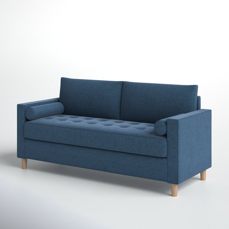 Canapé rembourré 70 po Jarrow, Bleu