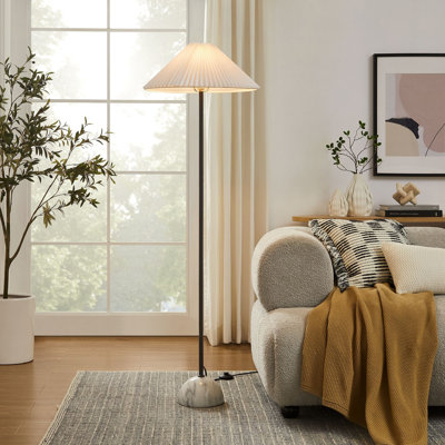 Lampe sur pied en marbre Illusion