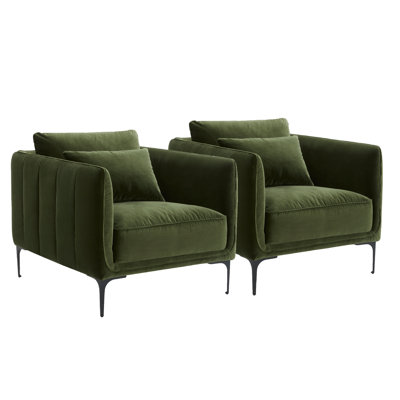 Rae Upholstered Armchair (Set of 2)