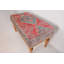Banc repose-pieds, banc bohémien, banc rembourré, banc de bureau, banc de tapis turc, banc Kilim, banc de décoration intérieure, banc fabriqué à la main-1407786422-1379486135