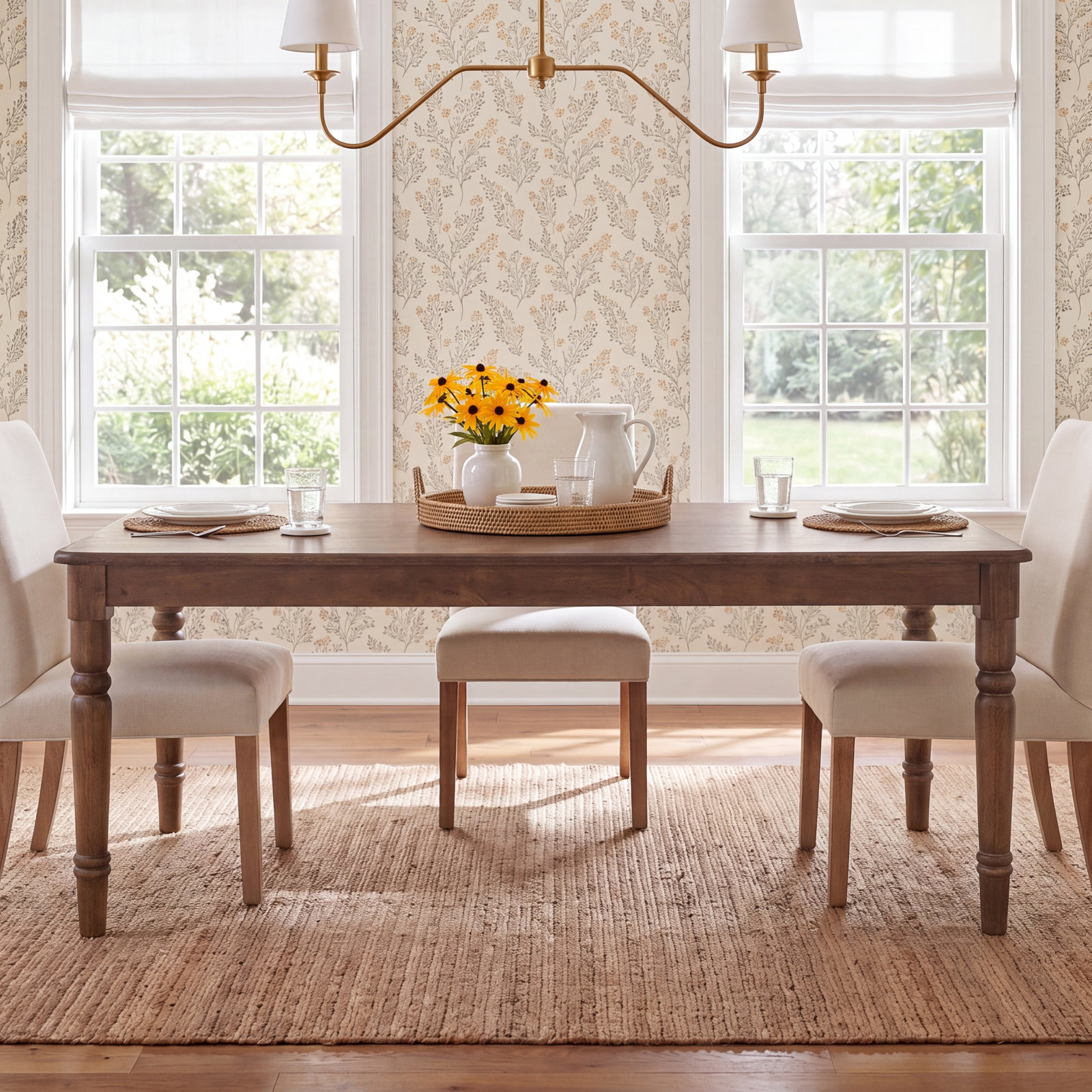 Darian 98" Acacia Dining Table