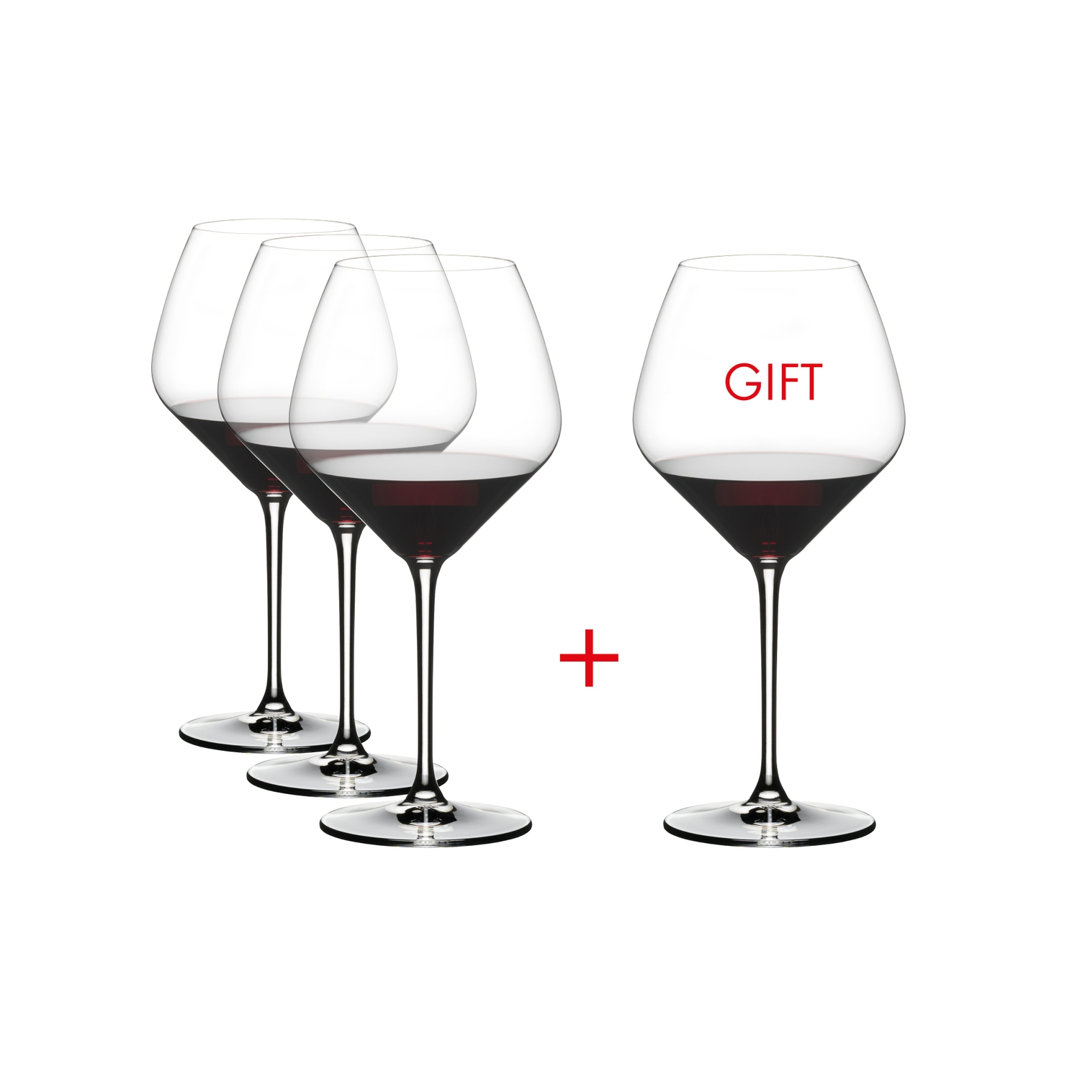 RIEDEL Extreme Pinot Noir Wine Glass (Pay 3 Get 4) (Set of 4) RIEDEL