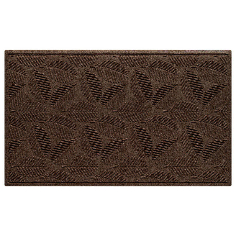 Tapis d'entrée pour l'extérieur WaterHog® Deanna 35 po x 59 po, Brun foncé, L 36 po x L 60 po