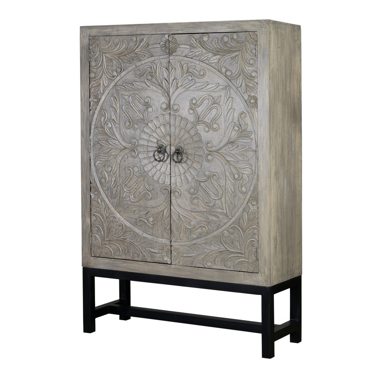 Ione 116cm Solid Wood Sideboard