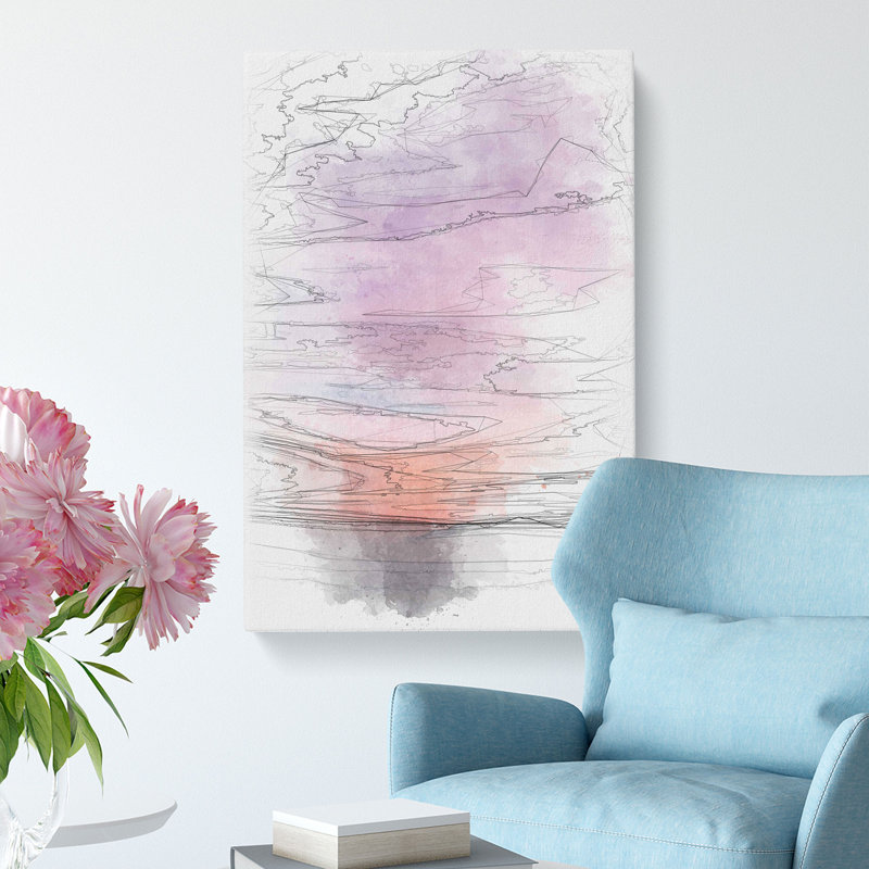Sky Above The Mountain - Wrapped Canvas Print, 91cm H x 60cm W x 3cm D