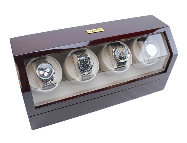 Heiden Wood Jewelry Box + Watch Winder
