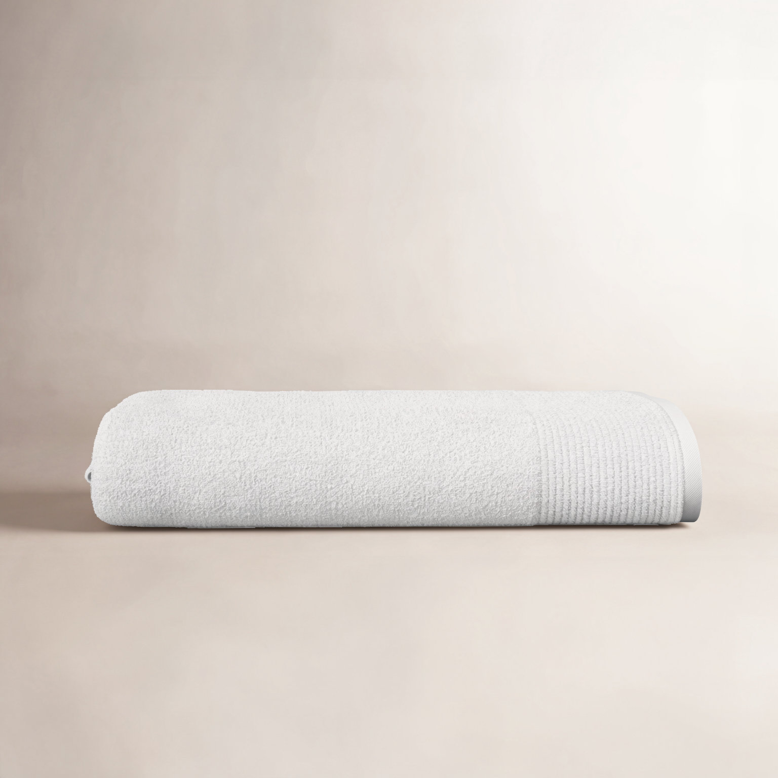 Maven Plush Bath Towel, White