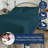 Fitted Sheet Sets 100% Organic Cotton Percale Weave Sheet, 400 Thread Count GOTS Certified, Smooth & Moisture-Wicking-101824498-101824494