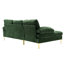 Canapé et méridienne modulaires en chenille de 55,51 po de large Kyeon-1741986334