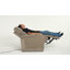 Fauteuil inclinable électrique de 39 po avec repose-tête réglable et accoudoirs carrés-1187376731