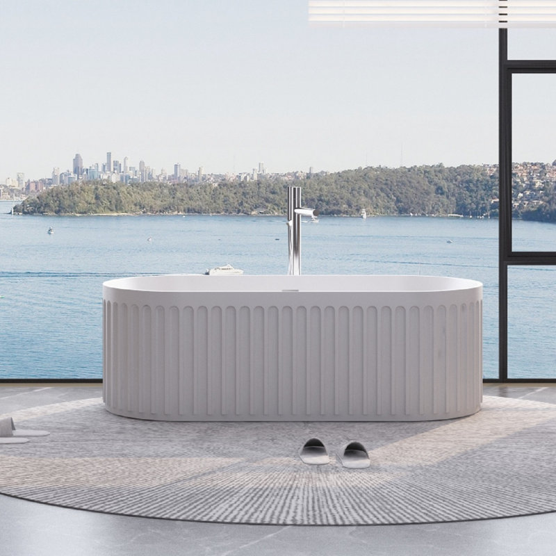 Baignoire de trempage autoportante 67 po x 30 po