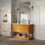 Dayton 48" Woodgrain Vanity With Carrara Marble Top