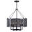 Euclid 5 - Light Dimmable Drum Chandelier