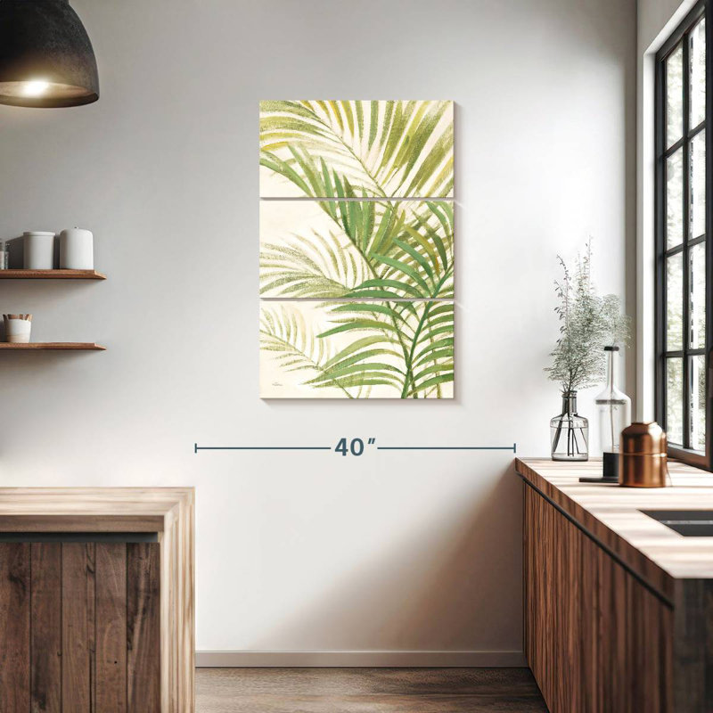 Harnek Palms I Bright, H 38 po x l 24 po