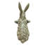 Sculpture en forme de lapin, statue de lapin en oxyde de magnésium, ornement animalier résistant aux intempéries, convenant à l'aménagement paysager extérieur et à la décoration de table intérieure.