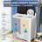 30Lbs High Efficiency Portable Washer & Spinning Dryer Combo 19Lbs Washer/11Lbs Spinner With Drain Pump-121100019