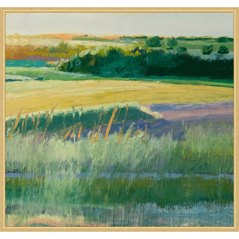 Summer Fields 3' Framed Print on Canvas