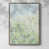 Distressed Silver Framed Canvas