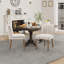 Chaise d'appoint en bois rembourrée Farmhouse Chairs-2102704877