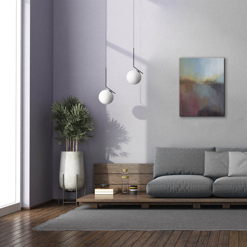 Toile épique Graffiti «Canyon Mist 1» par Brittany Evans, 26 po x 34 po, H 34 po x l 26 po