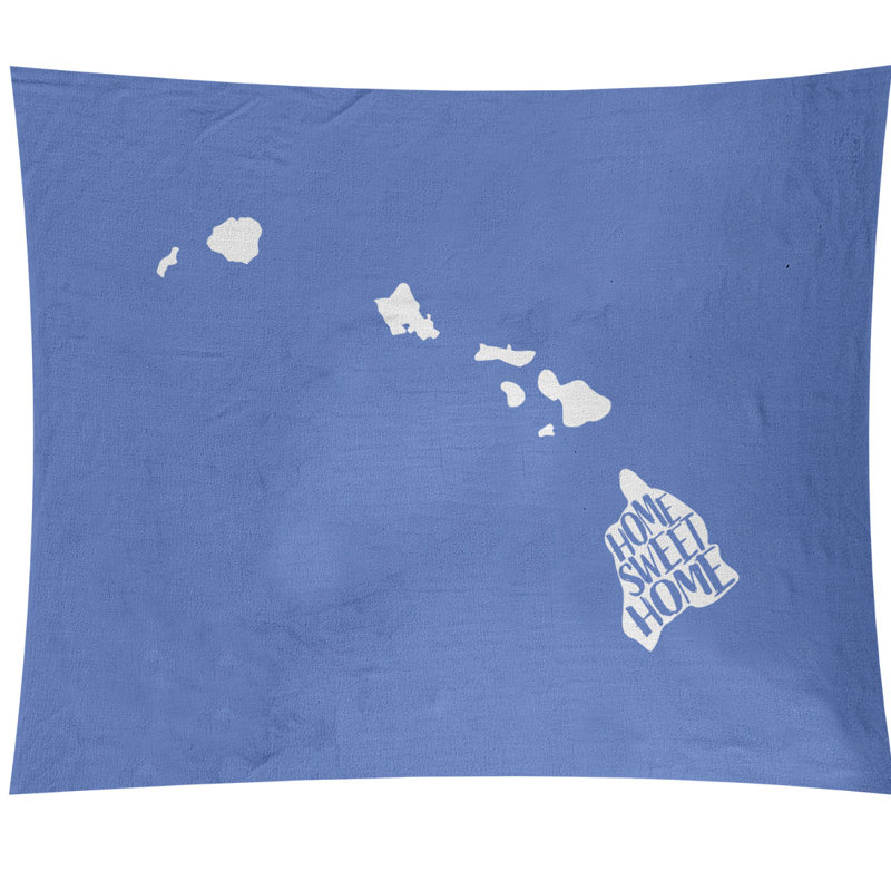 Tapisserie murale à la maison en hawaii doux, H 27,5 po x l 37,5 po, Rose
