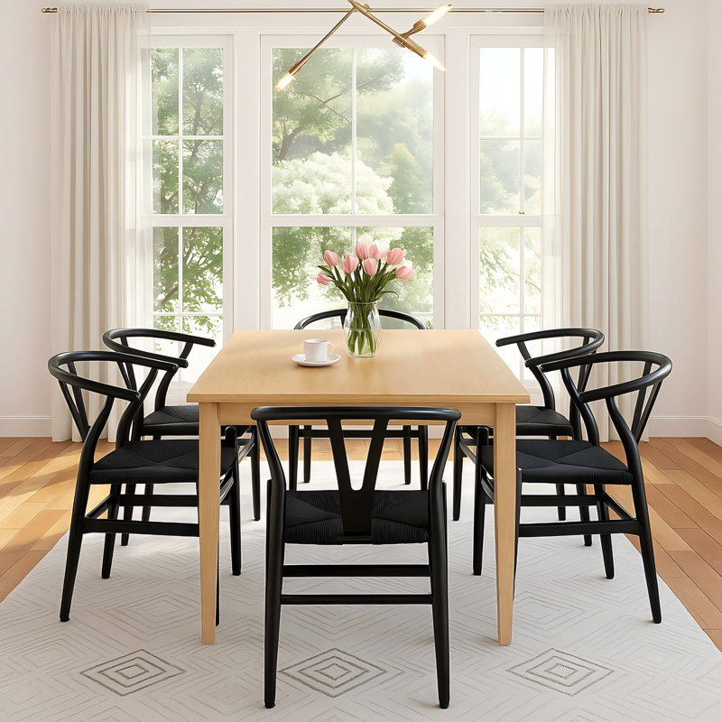 Ensemble de table de salle à manger avec 6 chaises