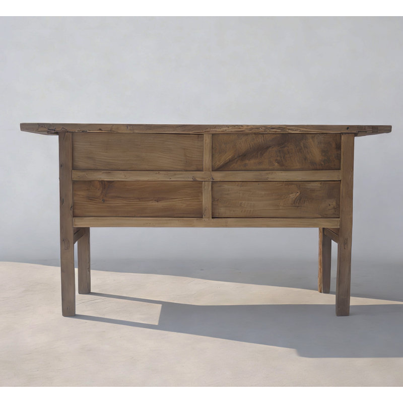 Antique Chinese Console Table with Five Drawers