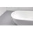 55" Streamline Soaking Freestanding Tub and Tray With Internal Drain-101681183
