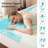 5 Zone Memory Foam Mattress Topper, Comfortable Mattress Topper For Back Pain Relief, Gel Infused Bed Topper, Blue-1282798511-1282798497