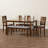 6 - Person Four Leg Dining Set-699082420-699082421