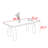 Modern simple solid wood rectangular table-1999128893