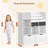 47.8In Kids Bookshelf With Drawers Modern Bookcase