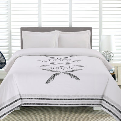 Live Simple Polyester Duvet Cover