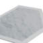12" Hexagon Marble Mosaic Tile