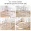 24cm H Free Standing Gate With Door-135948765