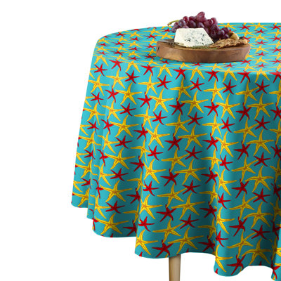 Tiquan Geometric Round Tablecloth