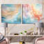 «Clouds Charm», ensemble de 2 collages carrés-1115492426-1115492404