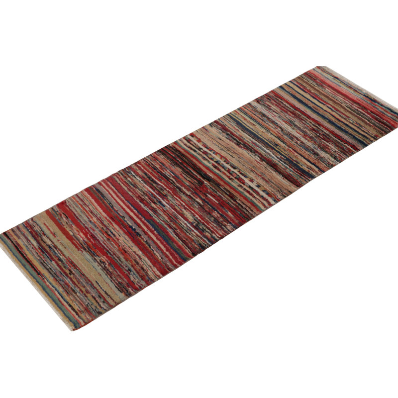 One-of-a-Kind 2'5" X 7'9" Hand Knotted Area Rug