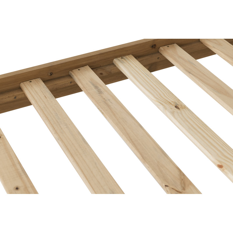 Ursina Bed Frame, Waxed Pine, Single (3')