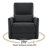 Mikkel Faux Leather Power Reclining Home Theater Seat-602136750