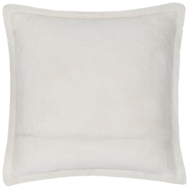 Kallu Square Throw Cushion, 45cm H x 45cm W, White