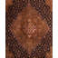 Overdyed Hand-Knotted Wool Modern-Contemporary Brown Area Rug 6' 7" x 9' 10"